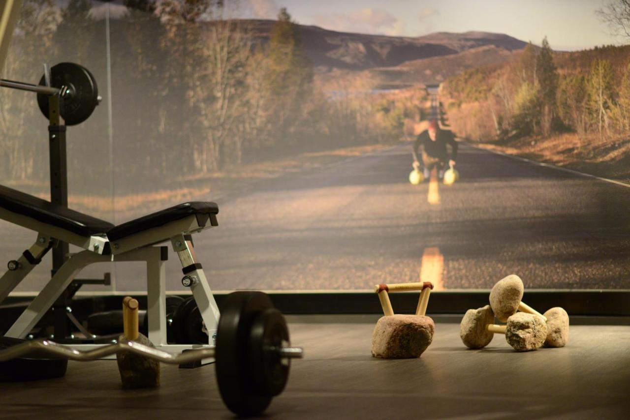 Lapland Hotels Bulevardi Helsinki Ngoại thất bức ảnh The gym at the hotel